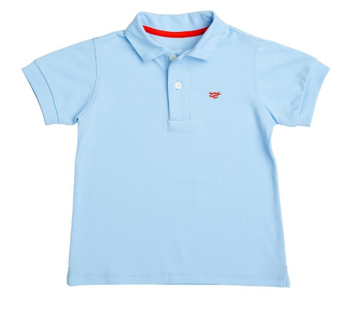 Carter polo Block Island Blue