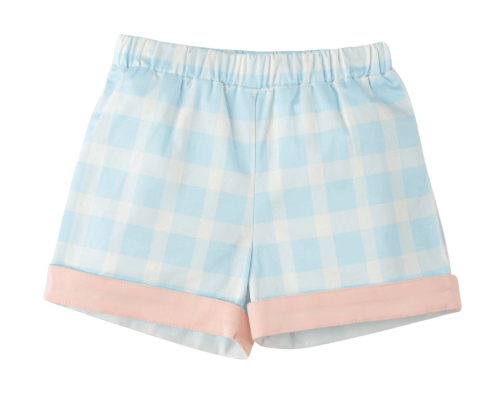 Wilkes Shorts Bailey's Bay Blue Gingham
