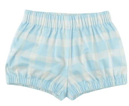 Somers Shorties Bailey's Bay Blue Gingham