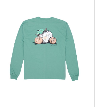 Boys Duck O' Lantern LS -Ivy