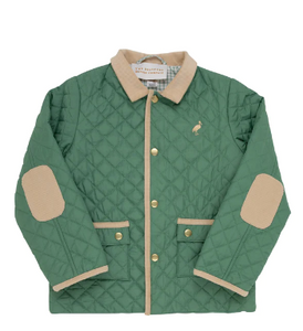 Caldwell Quilted Coat Gallatin Green/Keeneland Khaki