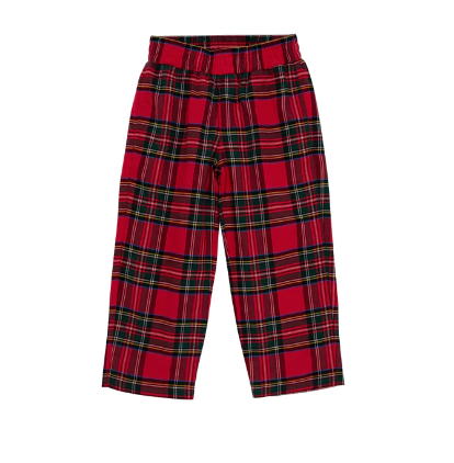 Sheffield Pants - Flannel Society Prep Plaid/Nantucket Navy