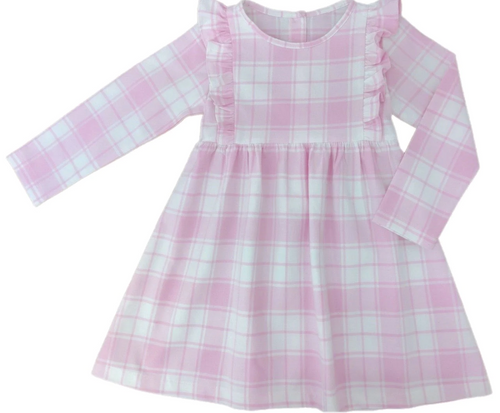 Harper Dress Pink Check