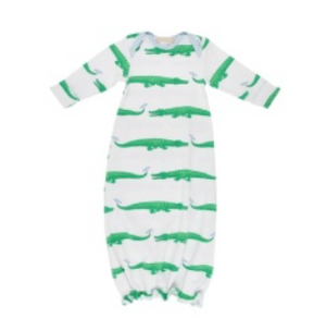 Adorable Every Day Gown Gator Pond Pals/Buckhead Blue