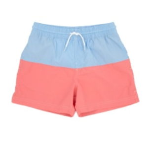 Country Club Colorblock Trunk Beale Street Blue/Parrot Cay Coral