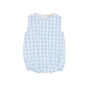 Benjamin Bubble Beale Street Blue Check/Worth Ave White