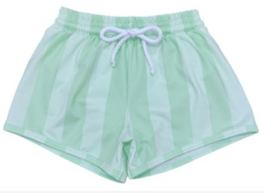 James Swim Mint Stripe