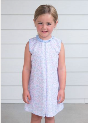 Penny Pleat Dress Blossom & Bows