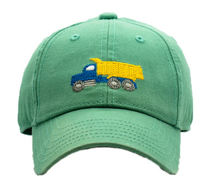 Dump Truck on Mint Baseball Hat
