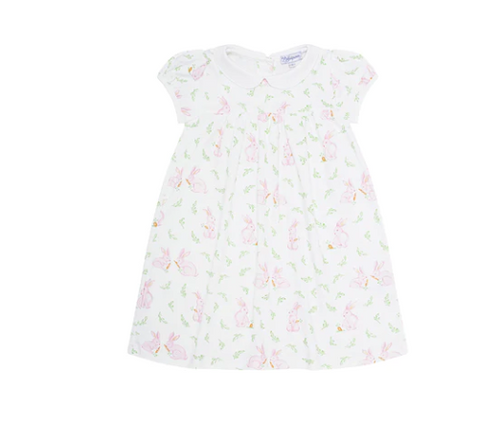 Pink Bunny Print Playtime Dress