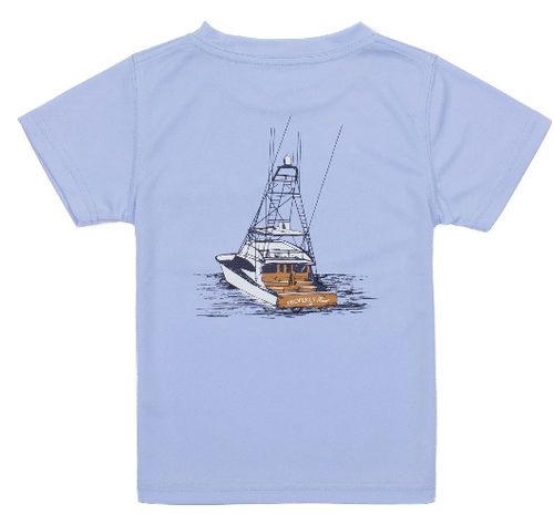 Performance Tee Deep Waters Light Blue