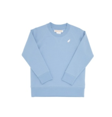 Cassidy Comfy Crewneck -Barrington Blue