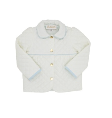 Carlyle Quilted Coat Palmetto Pearl