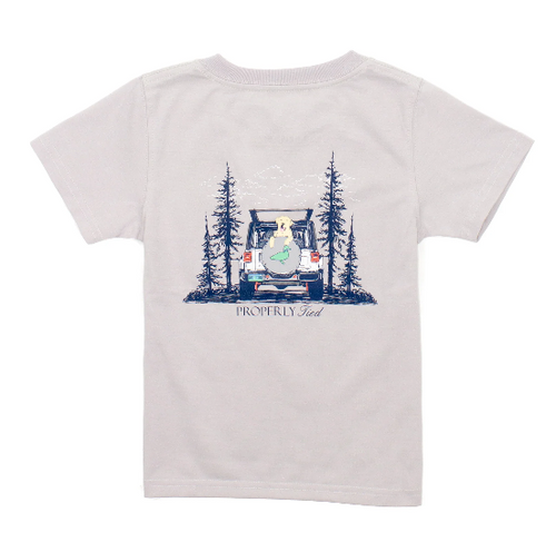 Boys Catch A Ride SS Ice Grey