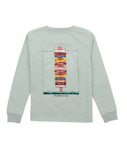 Boys Southeastern Showdown LS Chrome Grey