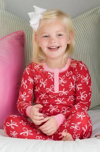 Sara Jane's Sweet Dream Set Bustling Bows with Hamptons Hot Pink