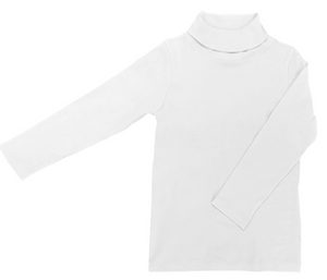 Teagan Turtleneck White