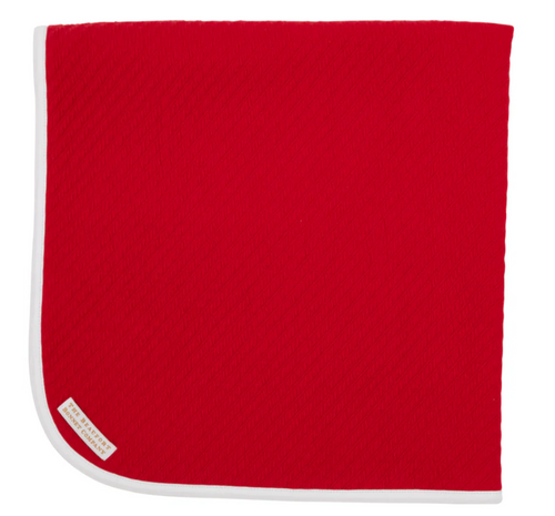 Buggy Blanket Richmond Red Quilted