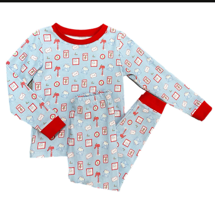 *PRE SALE*  Boys Letters to Santa Jammies