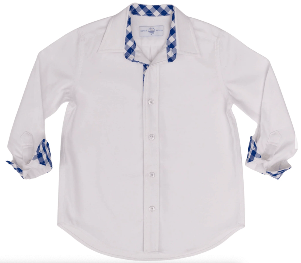 Brooks Button down Oxford White