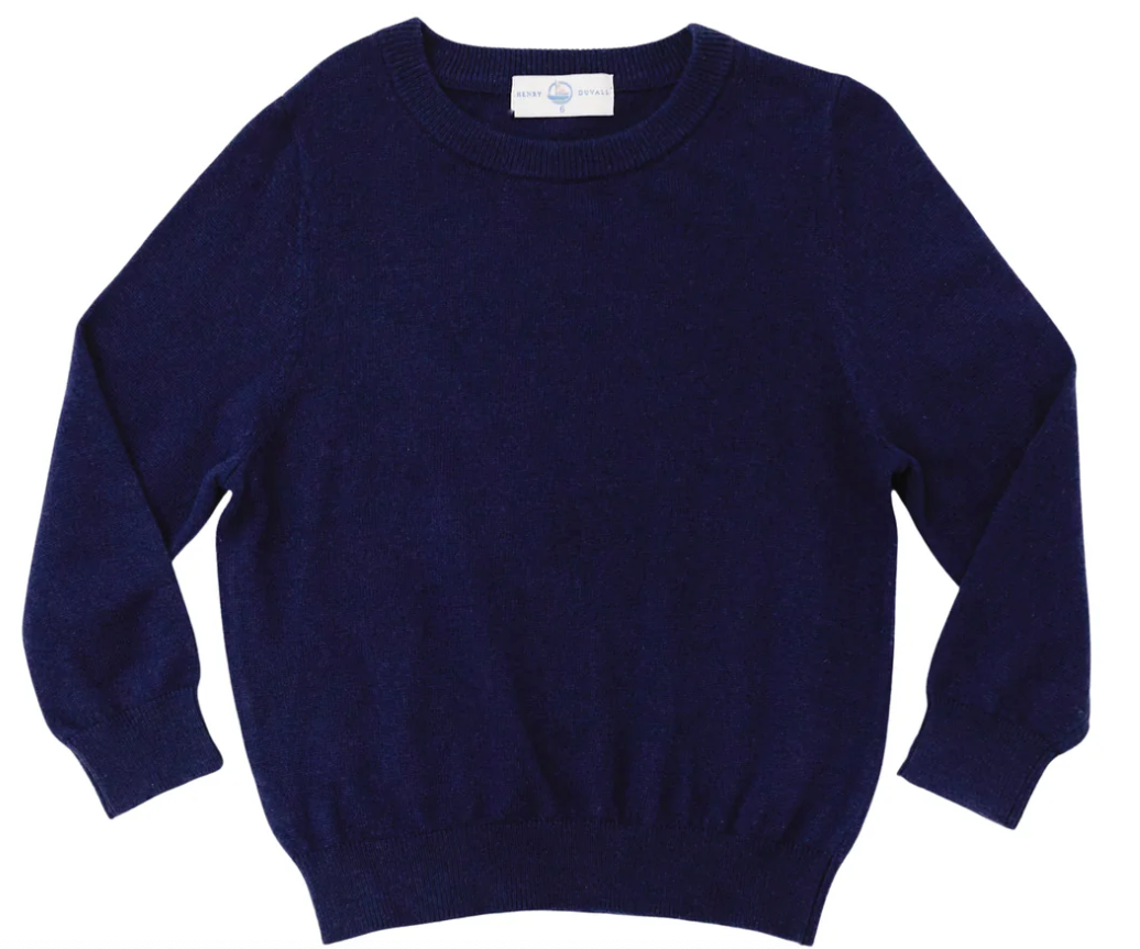 Christopher Crewneck Sweater Navy