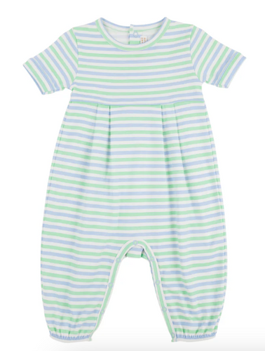 Short Sleeve Bradford Romper Kennedy Cruise Stripe