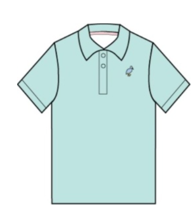 Prim and Proper Polo SS Sea Island Seafoam