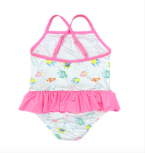 Load image into Gallery viewer, *Pre Sale* Lainey Swim (One Piece swim with pink skirt)