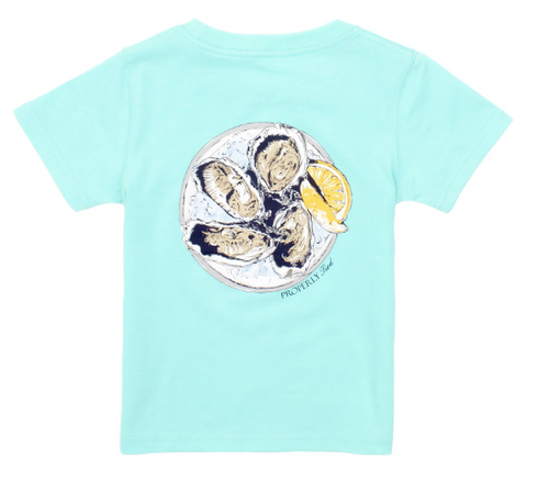 Boys Oyster Tray SS Seafoam