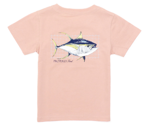 Boys Tuna SS Peach