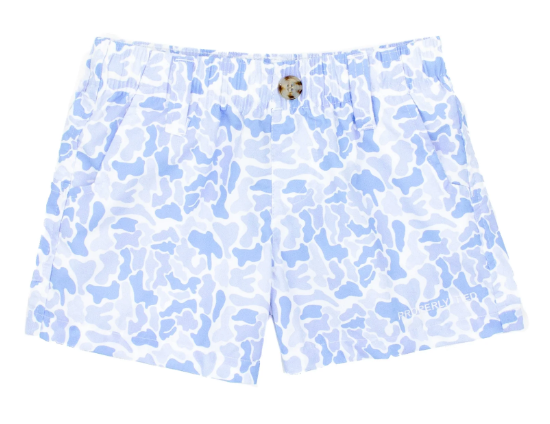 Boys Mallard Short River Camo