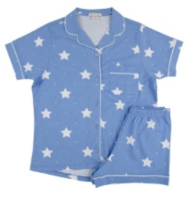 Let Me Lounge Short Set North Sea Stars