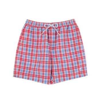 Toddy Swim Trunks Lawn Party Plaid