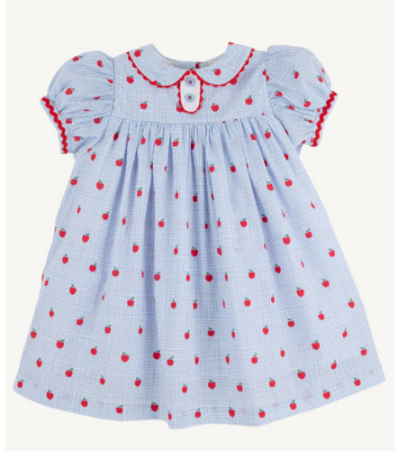 Mary Dal Dress Apple of My Eye with Richmond Red