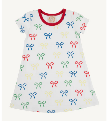 Polly Play Dress Ribbon Reminders with Richmond Red