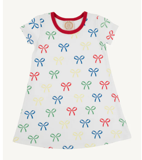Polly Play Dress Ribbon Reminders with Richmond Red