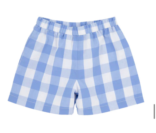 Shelton Shorts Park City Periwinkle Chattanooga Check