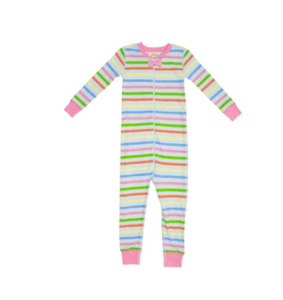 Noelle Night Night South Dock Stripe with Hamptons Hot Pink