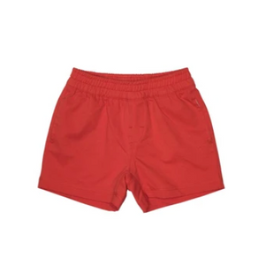 Sheffield Shorts Richmond Red with multi color stork