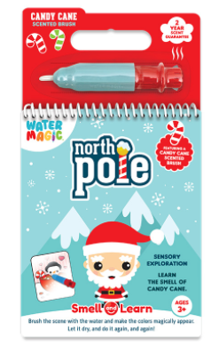Water Magic Activity Set: North pole, Candy Cane