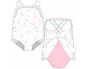 Sisi Sunsuit Sprinkle Kindness and Confettii