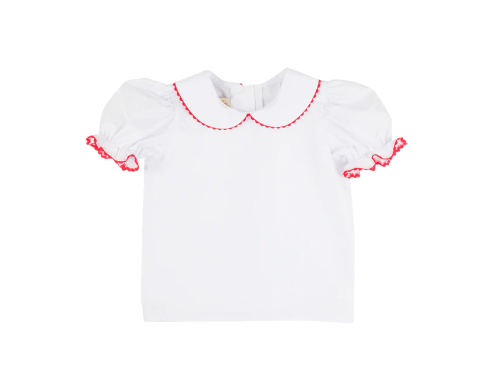 Maudes SS Peter Pan with Richmond Red Ric Rac