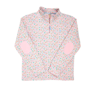 Canter Collar Half Zip Fall Fest Floral