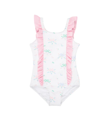 Bowhicket Bathing Suit Grandmillenial-esque/Palm Beach Pink