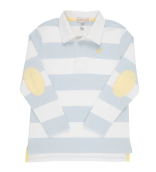 Rollins Rugby Shirt Buckhead Blue Rugby Stripe