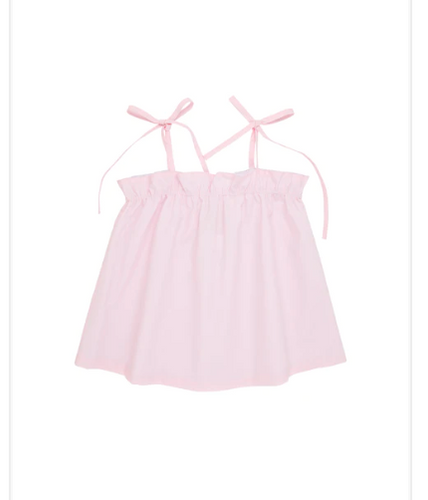 Lainey's Little Top - Pima Palm Beach Pink