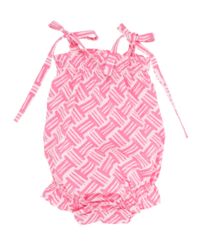 Rosey Romper Bal Harbour Basketweave