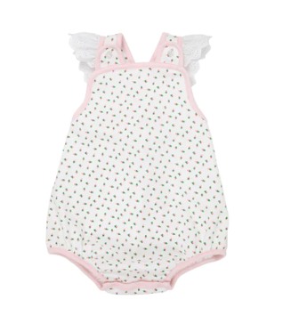Saylor Sunsuit Port Royal Rosebud/Palm Beach Pink