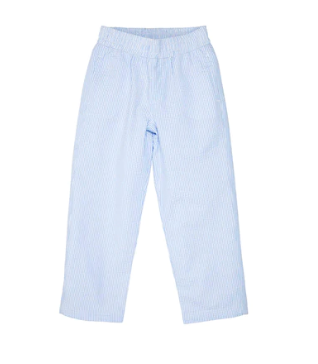 Sheffield Pants -Breakers Blue Seersucker