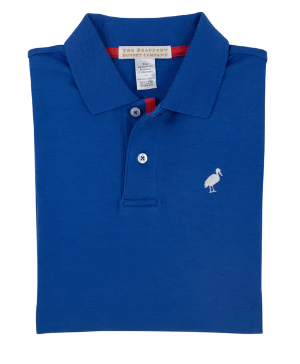Prim & Proper Polo Worth Ave White with Rockefeller Royal